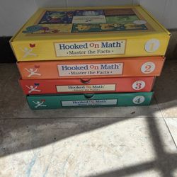 Hooked  On Math Levels 1-4 Actividades Para Aprender Matemática Para Niños