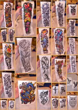 Temporary tattoo bundle