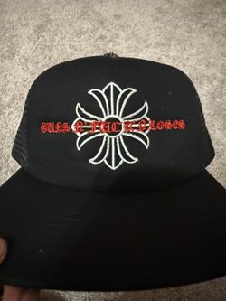 Chrome Hearts Guns N’ Roses Trucker Hat • Black • Embroidered • New