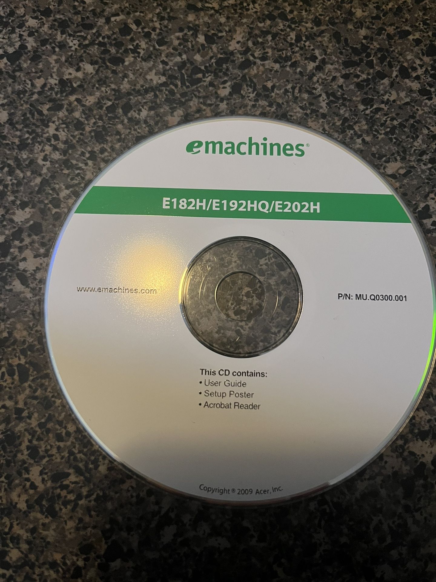 Emachines E182H/E192HQ/E202H