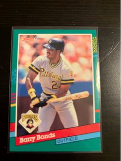 Lot of 20, 1991 Donruss Barry Bonds Error Card