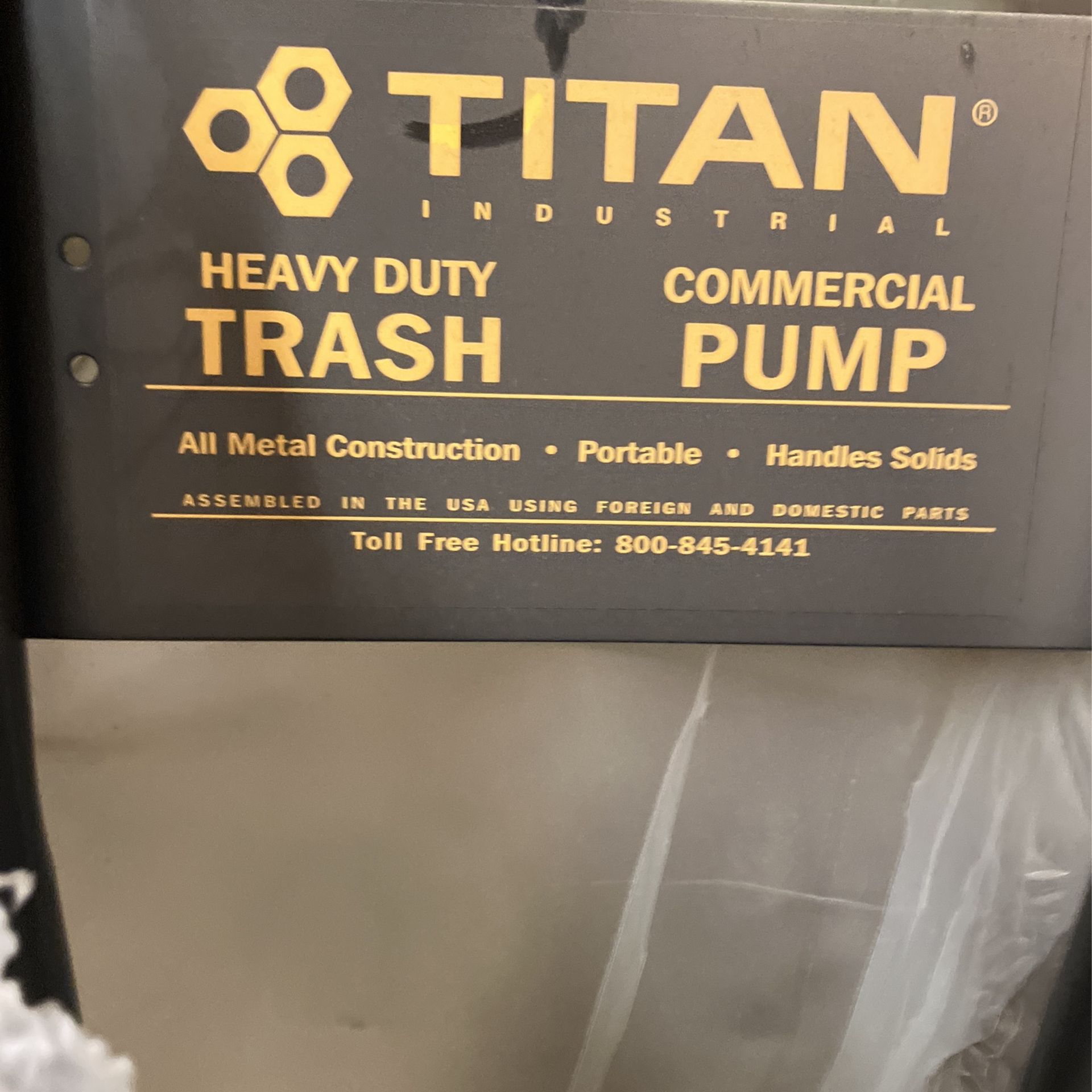 Titan Industrial Trash Pump