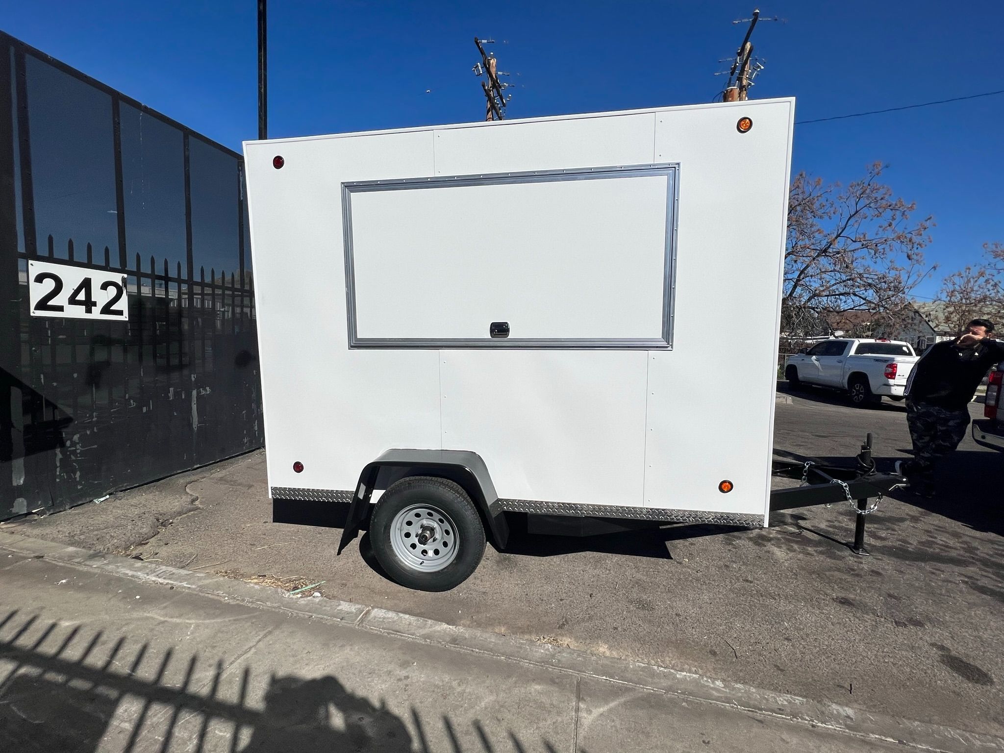 2025 Sky Trailers Enclosed Concession Trailer 5X10X7