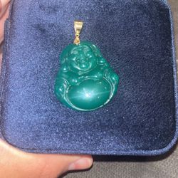 Jade Buddha Pendant 