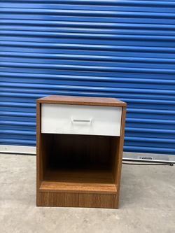 Modern Solid Wood Nightstand (Bogo Half on equal or lesser value)