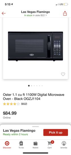 Oster Microwave