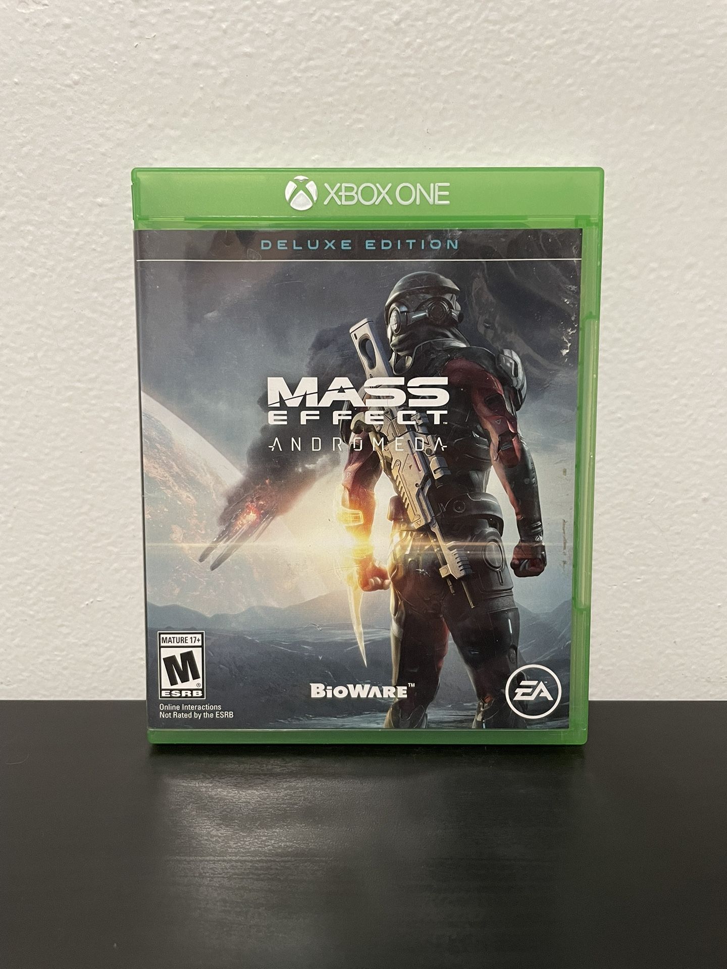 Mass Effect Andromeda Deluxe Edition Xbox One CIB Video Game 2017