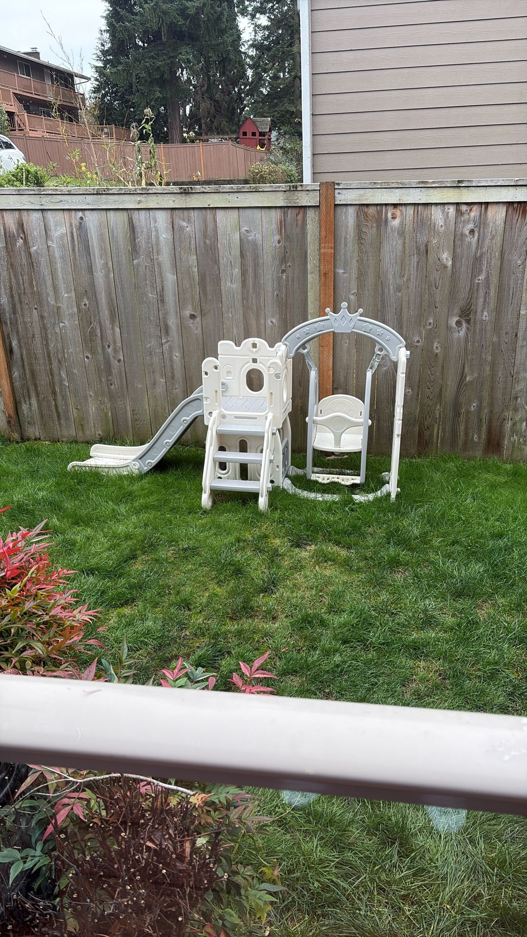 Infant Slide And Swing