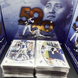 2024 Topps 50/50 Shohei Ohtani COMPLETE 100 Card Base Set #1-100 