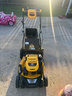 Dewalt mower