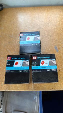 2” Plastic Cap Nails