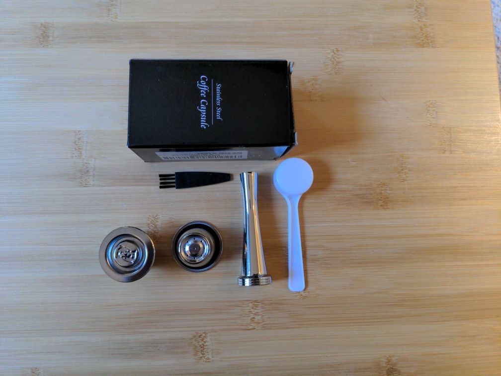 Reusable Stainless Steel Nespresso Pods