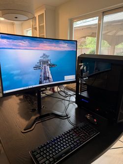 Gaming pc set up