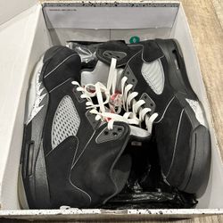 Metallic Black Reimagined Jordan 5