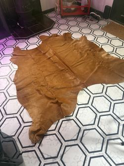 Cowhide rug