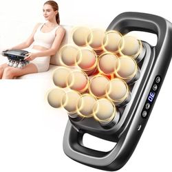 Kootlee 16 Head Body Massage Therapy Gun Set 3 Modes & 30 Intensity Lvl Battery (New)