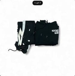 Rock star suit black