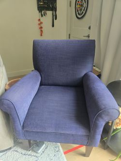 Blue Armchair