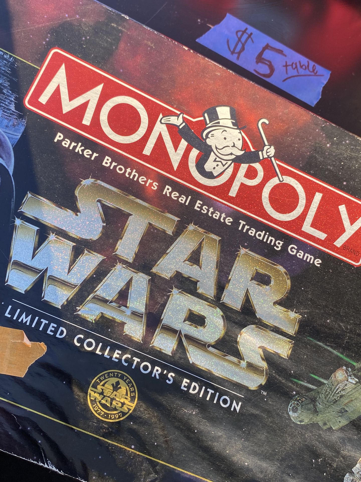 limited collectors edition monopoly (star wars)