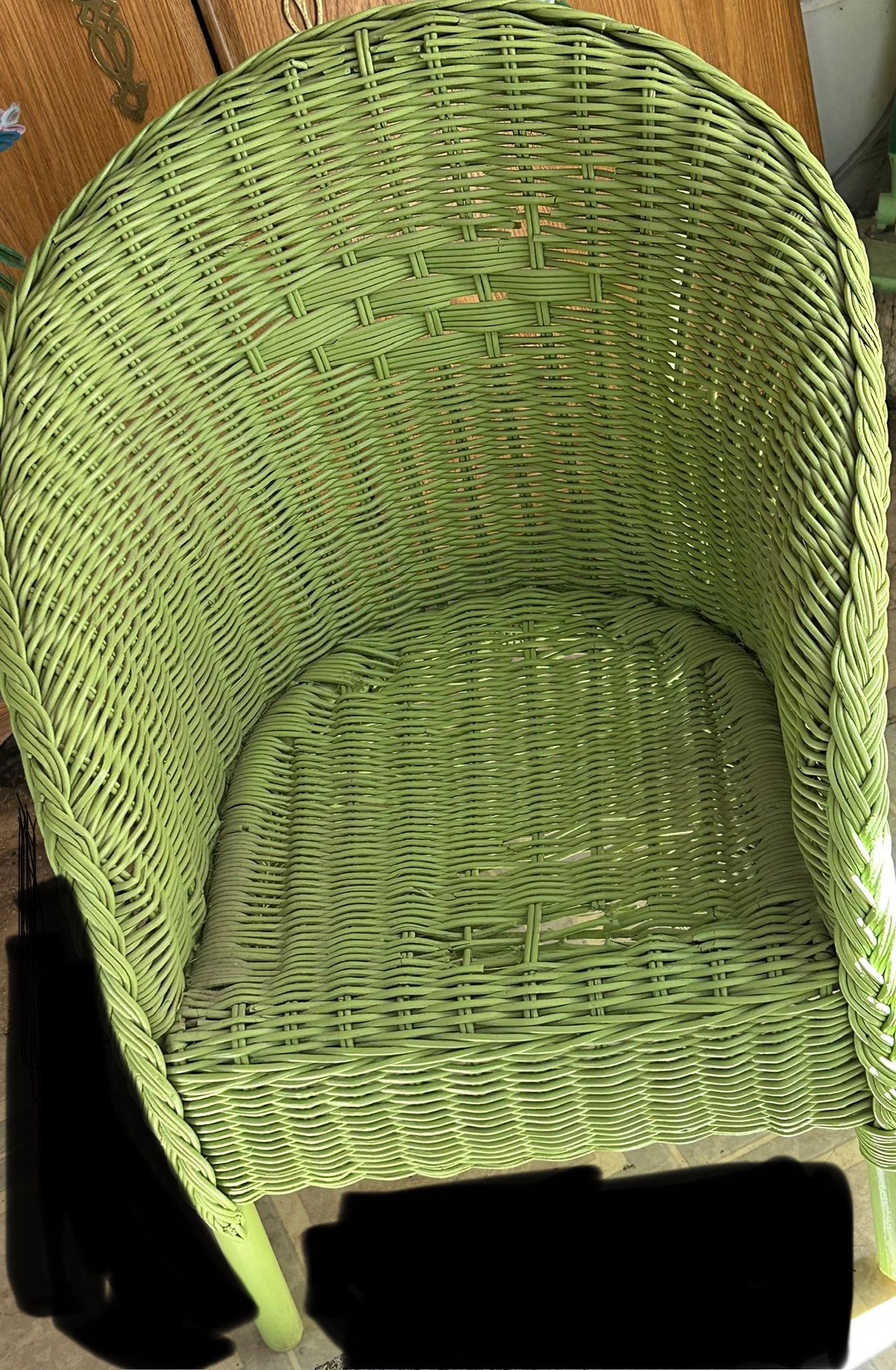 Cute Little Wicker Chair
