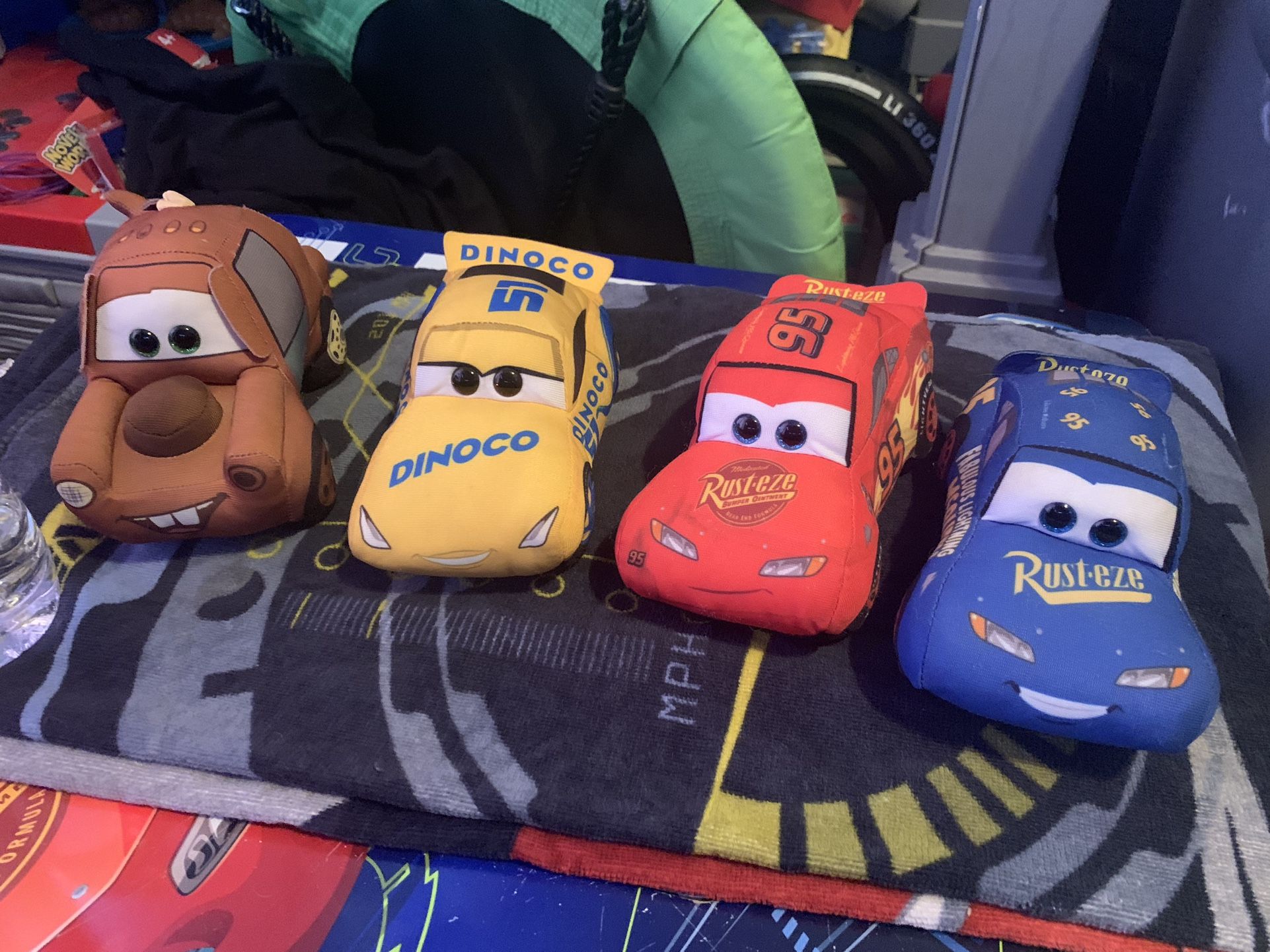 Ty Cars Plushies 