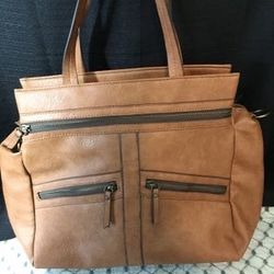 Beautiful Cognac Leather Purse
