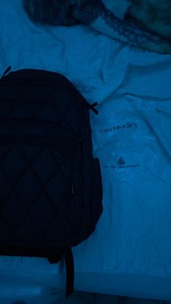 Vera bradley black girl backpack
