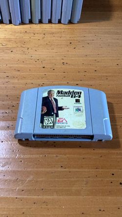 Madden Football 64 Nintendo 64 Cartridge