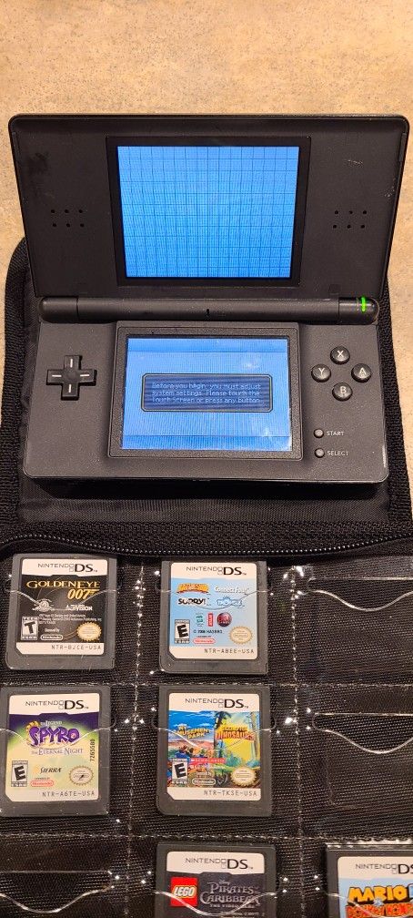 Nintendo Ds Lite With Games
