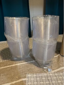 100 pack of Disposable Bowls! Brand new! See all pics!