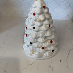 Christmas Tree Cookie Jar