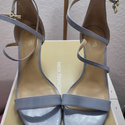 Michael Kors Heel Pale Blue Size 9