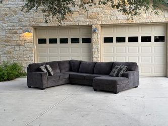 Dark Gray Sectional Couch