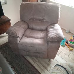 Suade lazy boy Recliner