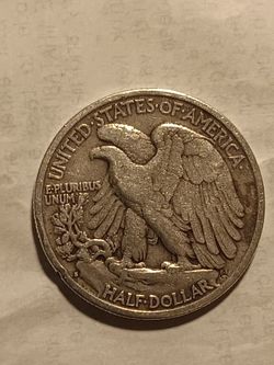 1939 Half Dollar Coin Silver