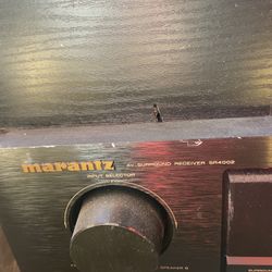 Marantz INPUT SELECTOR AV SURROUND RECEIVER SR4002