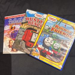 Lot Of 3 Thomas And Friends DVDs 