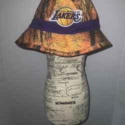 Lakers Mitchell And Ness Bucket Hat