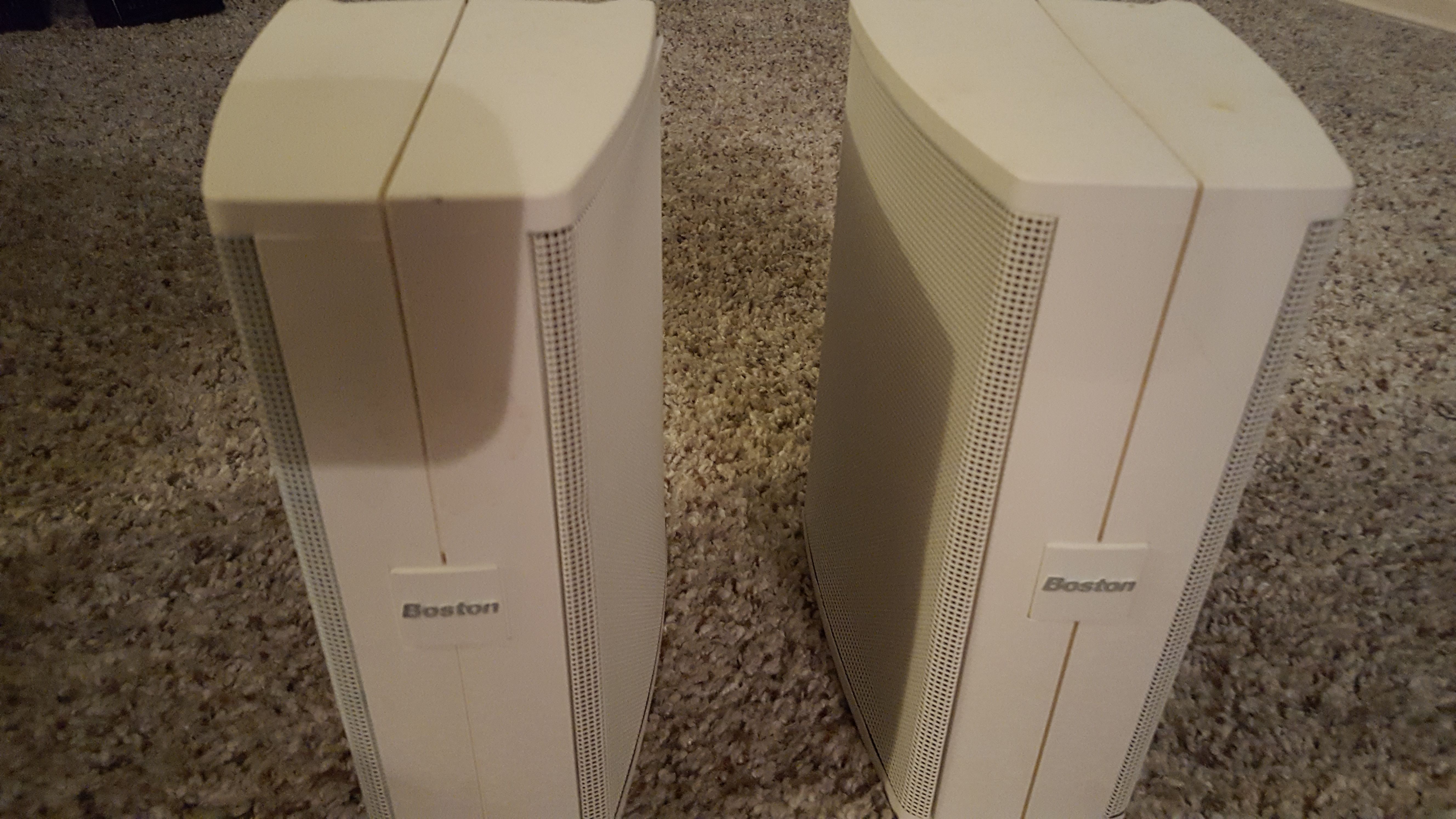 BOSTON ACOUSTICS VRS MICRO *MINT* DIFFUSE FIELD HOME THEATER SPEAKERS