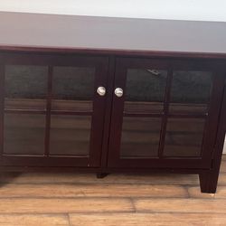 Amazon  Mahogany storage cabinet