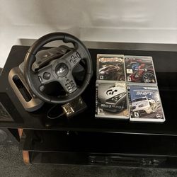 PS3 Racing Games And Logitech Wheel