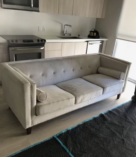 Beautiful White Couch