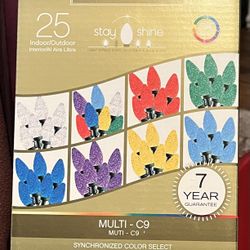 Christmas Lights 4 boxes $60 - new open box