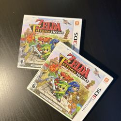 Zelda Triforce Heroes for 3DS (two copies)