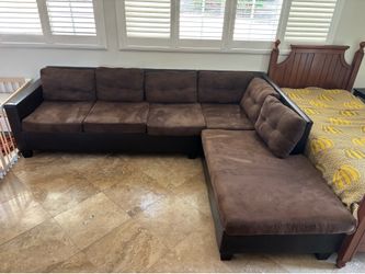 Brown Sectional Sofa