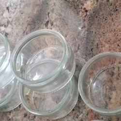 Glass Containers  & 1 Planter Pot