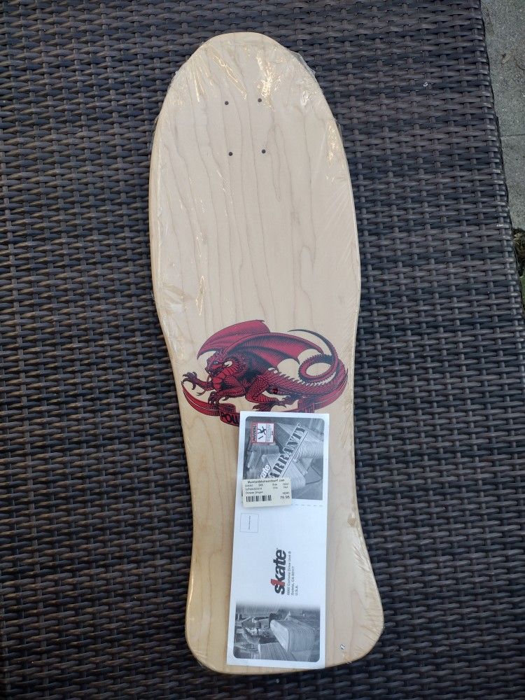 Powell Peralta Steve Caballero 10" Inch Natural Reissue Skateboard