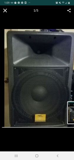 Technical Speakers and Amp for sale