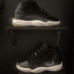 Jordan 11 Retro High Space Jam 378037-003, Size 10.5