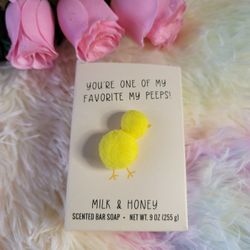Rae Dunn Milk & Honey Scented Bar Soap 9 ounce All Natural New 